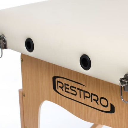 RESTPRO Classic-2 kreminis masažo stalas-gultas (kušetė) - Beauty Kit