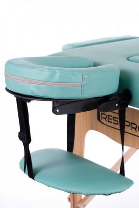 RESTPRO Classic-2 Mėlynai žalias masažo stalas-gultas (kušetė) - Beauty Kit