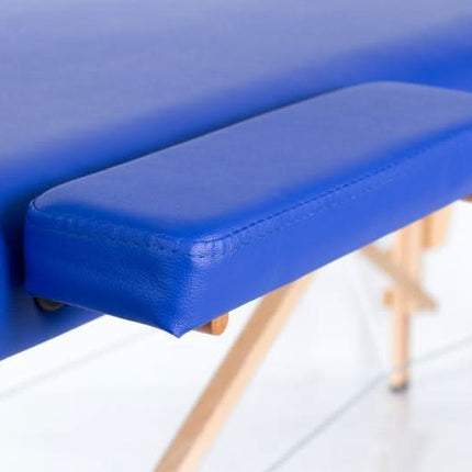 RESTPRO Classic-2 mėlynas masažo stalas-gultas (kušetė) - Beauty Kit