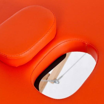 RESTPRO Classic-2 oranžinis masažo stalas-gultas (kušetė) - Beauty Kit