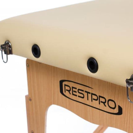 RESTPRO Classic-2 pilkas masažo stalas (kušetė) - Beauty Kit