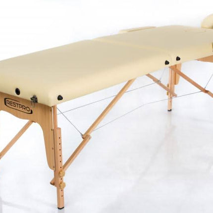 RESTPRO Classic-2 pilkas masažo stalas (kušetė) - Beauty Kit