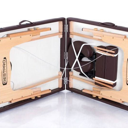 RESTPRO Classic-2 rudas masažo stalas-gultas (kušetė) - Beauty Kit