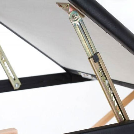 RESTPRO Classic-3 Juodas sulankstomas masažo stalas (kušetė) - Beauty Kit