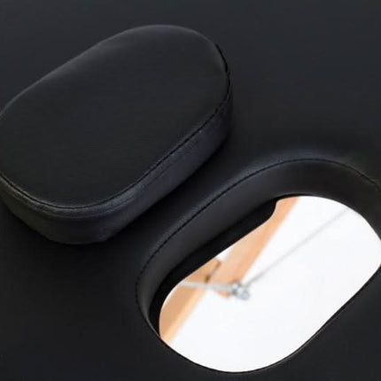 RESTPRO Classic-3 Juodas sulankstomas masažo stalas (kušetė) - Beauty Kit