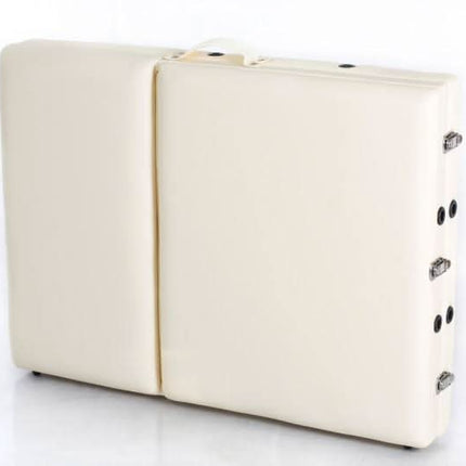 RESTPRO Classic-3 kreminis sulankstomas masažo stalas (kušetė) - Beauty Kit