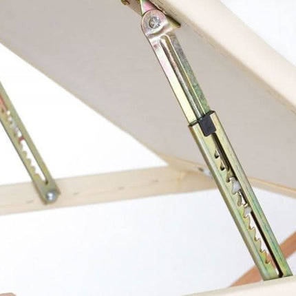 RESTPRO Classic-3 kreminis sulankstomas masažo stalas (kušetė) - Beauty Kit