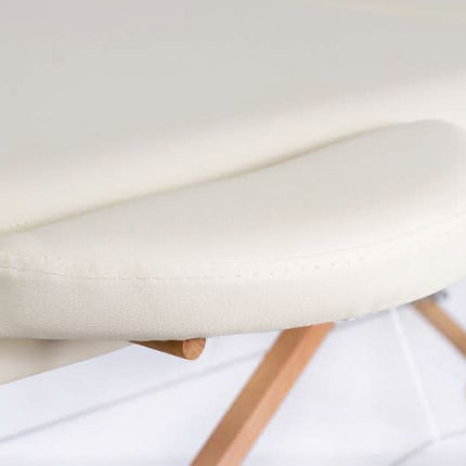 RESTPRO Classic Oval 2 Cream (kreminės spalvos) masažo stalas-gultas - Beauty Kit