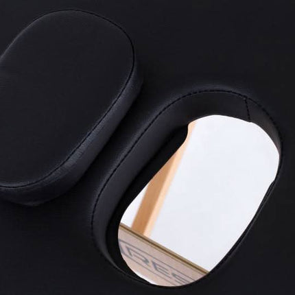 RESTPRO Classic Oval 2 juodas masažo stalas (kušetė) - Beauty Kit