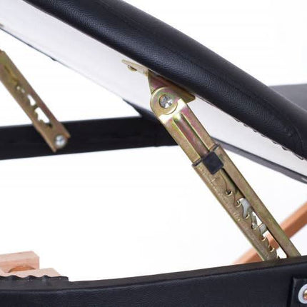 RESTPRO Classic Oval 3 Juodos spalvos sulankstomas masažo stalas (kušetė) - Beauty Kit