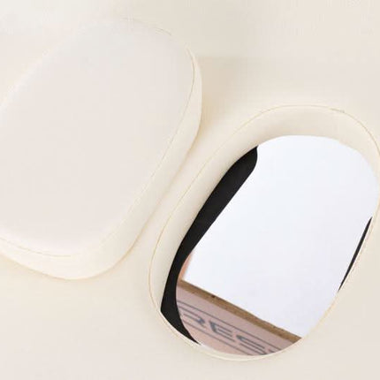 RESTPRO Classic Oval 3 kreminis sulankstomas masažo stalas (kušetė) - Beauty Kit