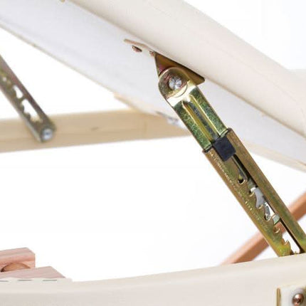 RESTPRO Classic Oval 3 kreminis sulankstomas masažo stalas (kušetė) - Beauty Kit