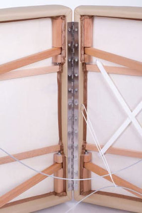 RESTPRO Memory 2 smėlio spalvos sulankstomas masažo stalas (kušetė) - Beauty Kit