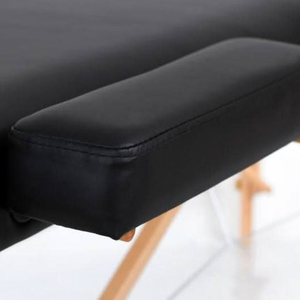 RESTPRO VIP 3 juodas masažinė stalas-gultas (kušetė) - Beauty Kit