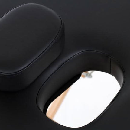 RESTPRO VIP OVAL 3 juodas nešiojamas masažo stalas-gultas - Beauty Kit