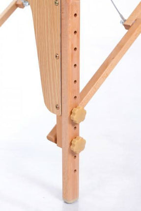 RESTPRO VIP OVAL 3 kreminės spalvos nešiojamas masažo stalas-gultas - Beauty Kit