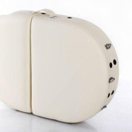 RESTPRO VIP OVAL 3 kreminės spalvos nešiojamas masažo stalas-gultas - Beauty Kit