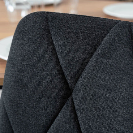 ROBIN 2 kėdė, juodas audinys - Beauty Kit