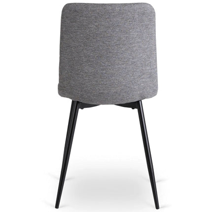 ROBIN 2 kėdė, pilkas audinys - Beauty Kit