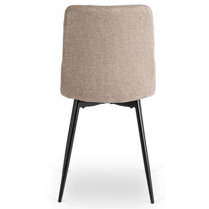 ROBIN 2 kėdė, smėlio spalvos audinys - Beauty Kit