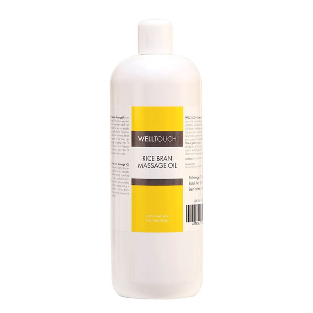 Ryžių sėlenų masažo aliejus 100% natūralus WELLTOUCH, 1L - Beauty Kit