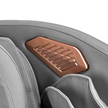 SAKURA masažinis krėslas Classic 802A White Grey, pilkas - Beauty Kit