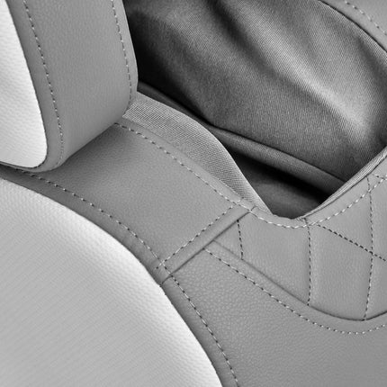 SAKURA masažinis krėslas Classic 802A White Grey, pilkas - Beauty Kit