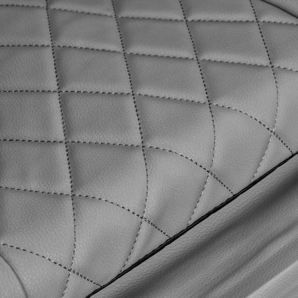 SAKURA masažinis krėslas Classic 802A White Grey, pilkas - Beauty Kit