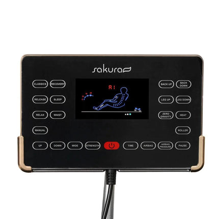 SAKURA masažinis krėslas LUXURY 808, juoda - Beauty Kit