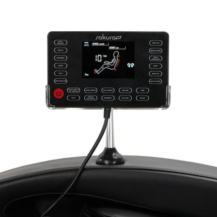 SAKURA masažinis krėslas STANDART 801, juoda ir raudona - Beauty Kit