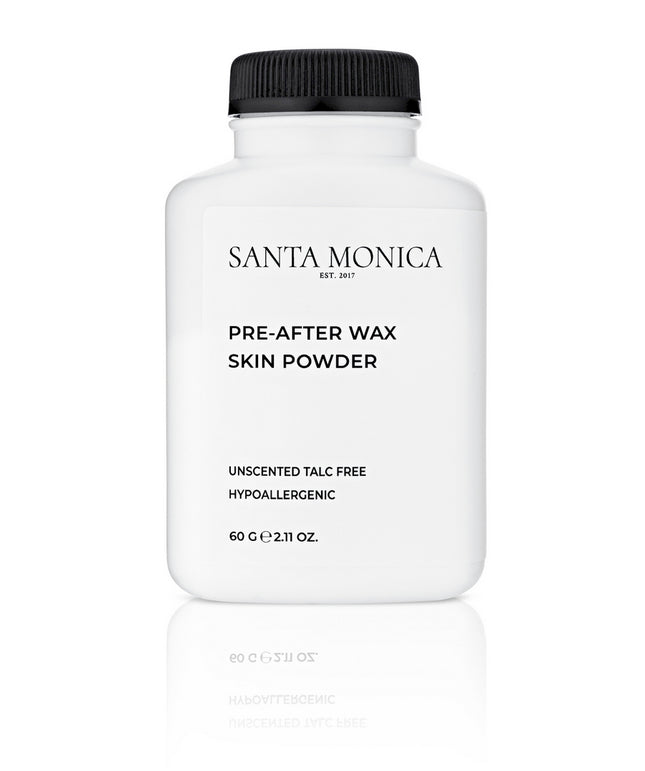 SANTA MONICA bekvapė depiliacinė pudra prieš ir po depiliacijos, 60g