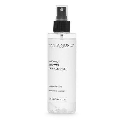 SANTA MONICA Kokosų prieš depiliacinis odos valiklis, 200 ml.