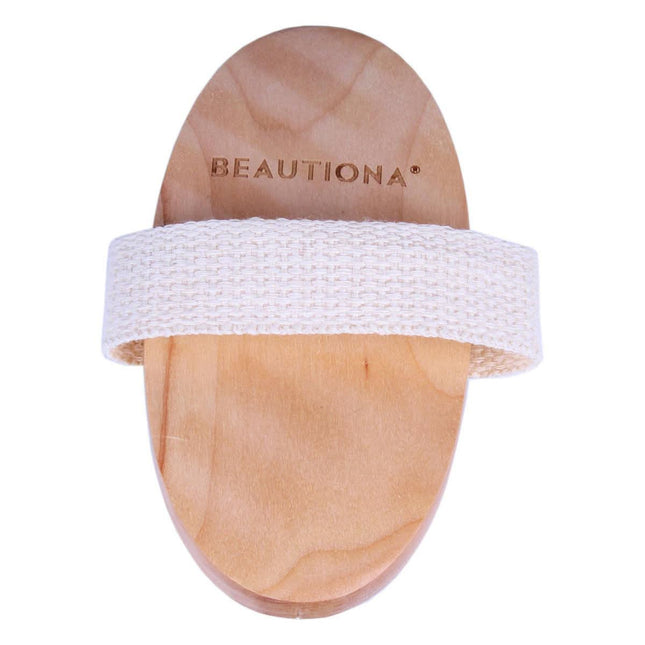 Sauso masažo šepetys, vidutinio kietumo šereliai - Beauty Kit