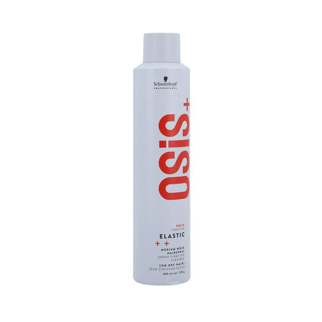 SCHWARZKOPF PROFESSIONAL OSIS+ ELASTIC vidutinės fiksacijos plaukų lakas, 300 ml - Beauty Kit