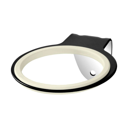 Sieninis plaukų džiovintuvo laikiklis Q96, juodas - Beauty Kit