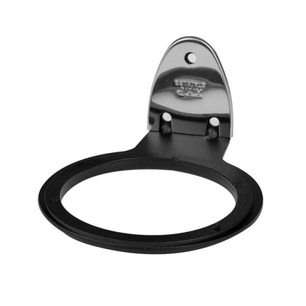 Sieninis plaukų džiovintuvo laikiklis Q97, juodas - Beauty Kit