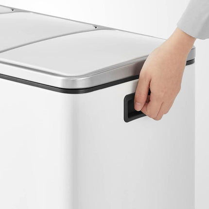 Šiukšlių dėžė 3 skyrių LTB54WT, 3x18 L - Beauty Kit