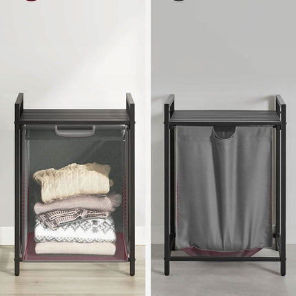 Skalbinių krepšys su stalviršiu BLH101G01, juodos spalvos - Beauty Kit