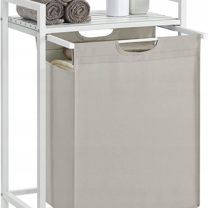 Skalbinių krepšys su stalviršiu BLH101W01, baltos spalvos - Beauty Kit