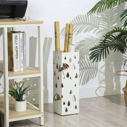 Skėčio stovas LUC49W, baltas - Beauty Kit