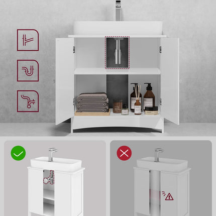 Spintelė kriauklei BBC01WT - Beauty Kit