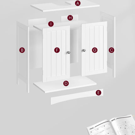 Spintelė kriauklei BBC01WT - Beauty Kit