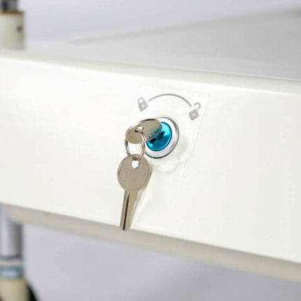 Stacionarus elektrinis masažo stalas Evero Bobath Soft Touch K622, pilkas - Beauty Kit