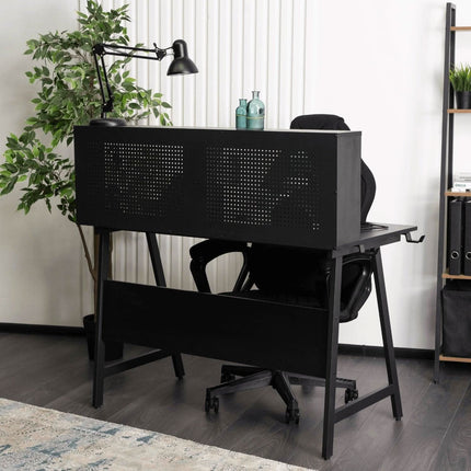 Stalas ROLL – juodas 138,5 cm - Beauty Kit