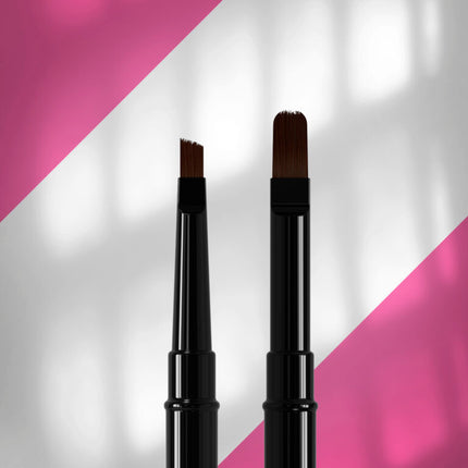 STALEKS PRO Dvipusis gelio teptukas Expert, 11mm/7mm