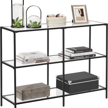 Stiklinė konsolė su lentynomis LGT027B01 - Beauty Kit