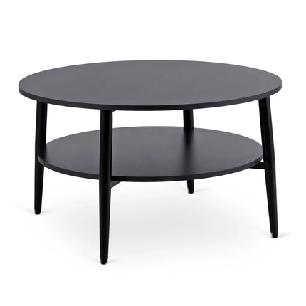 PAULO MAX kavos staliukas, juodas 80 cm