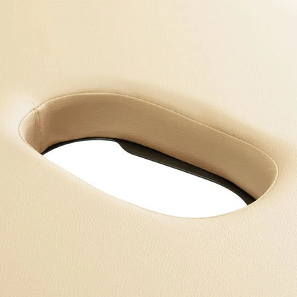 Balance stół składany do masażu aluminiowy 2 segmentowe cream
