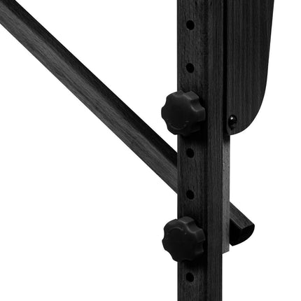 Sulankstomas masažo stalas COMFORT FIZJO 2 dalių, juodai rožinis - Beauty Kit