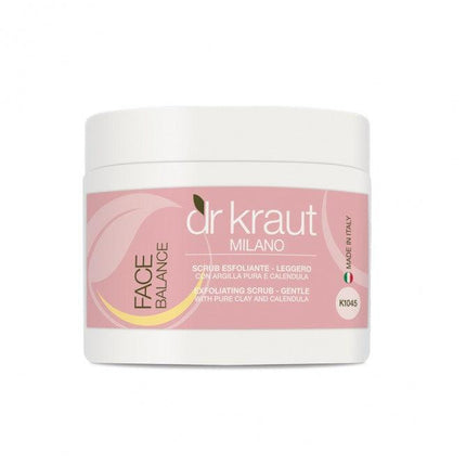 Švelnus veido odos šveitiklis su grynu moliu ir ramunėlių ekstraktu DR KRAUT, 500 ml - Beauty Kit